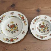 12 deep plates and serving platter Villeroy & Boch Summer Day