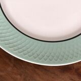 Mint green dish Moulins des Loups
