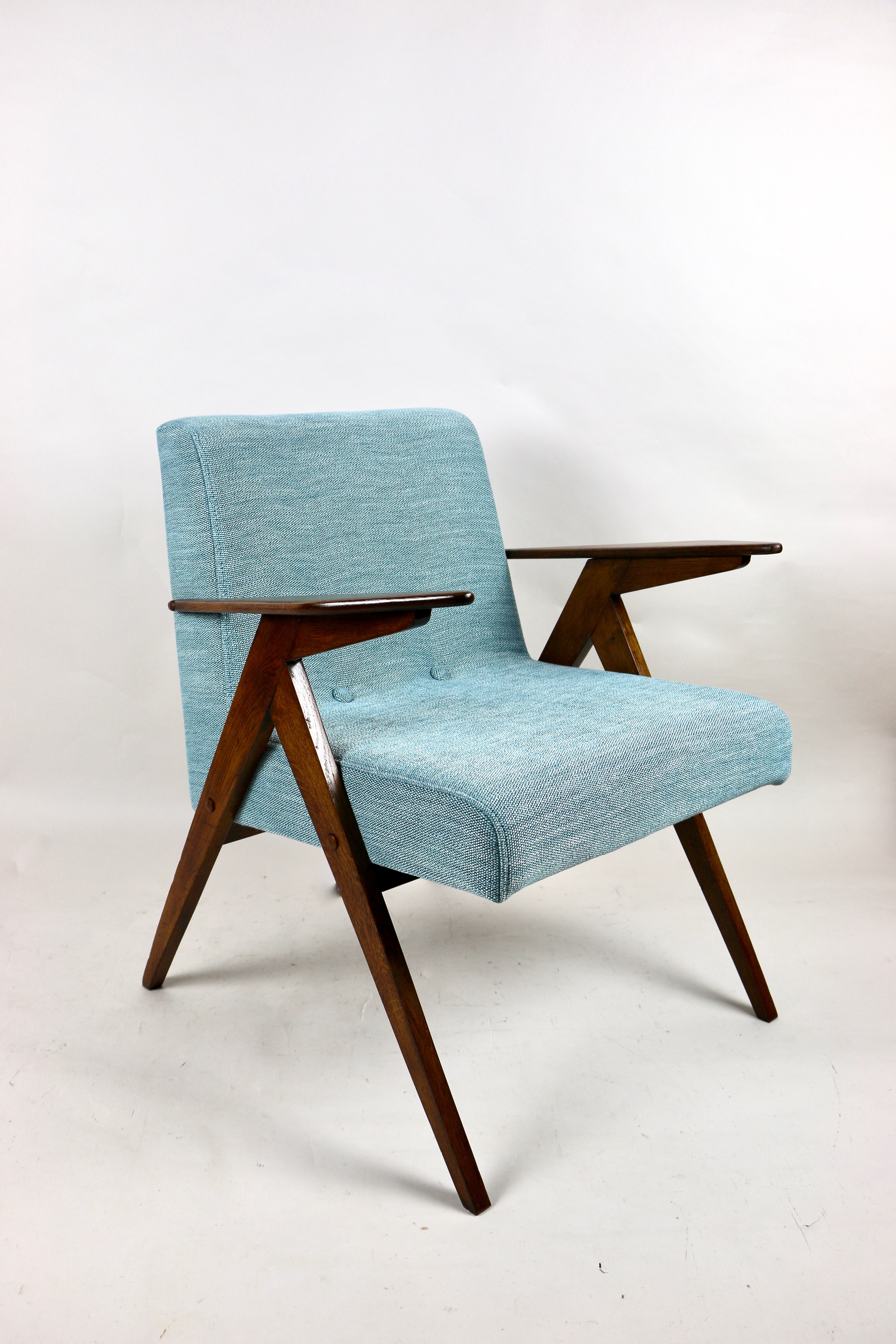 Fauteuil Bunny de Józef Chierowski, années 1970
