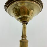 Antique Philips opaline glass hanging lamp, 1950’s