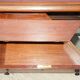 George III Antique Library Desk in Solid Mahogany 1780