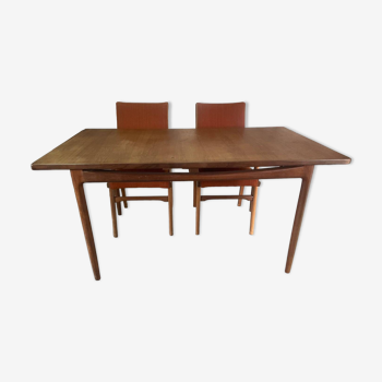 Vintage teak table by Ib Kofod Larsen for G-Plan, 1960s