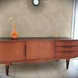 Scandinavian design teak row
