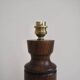 Wooden lamp base