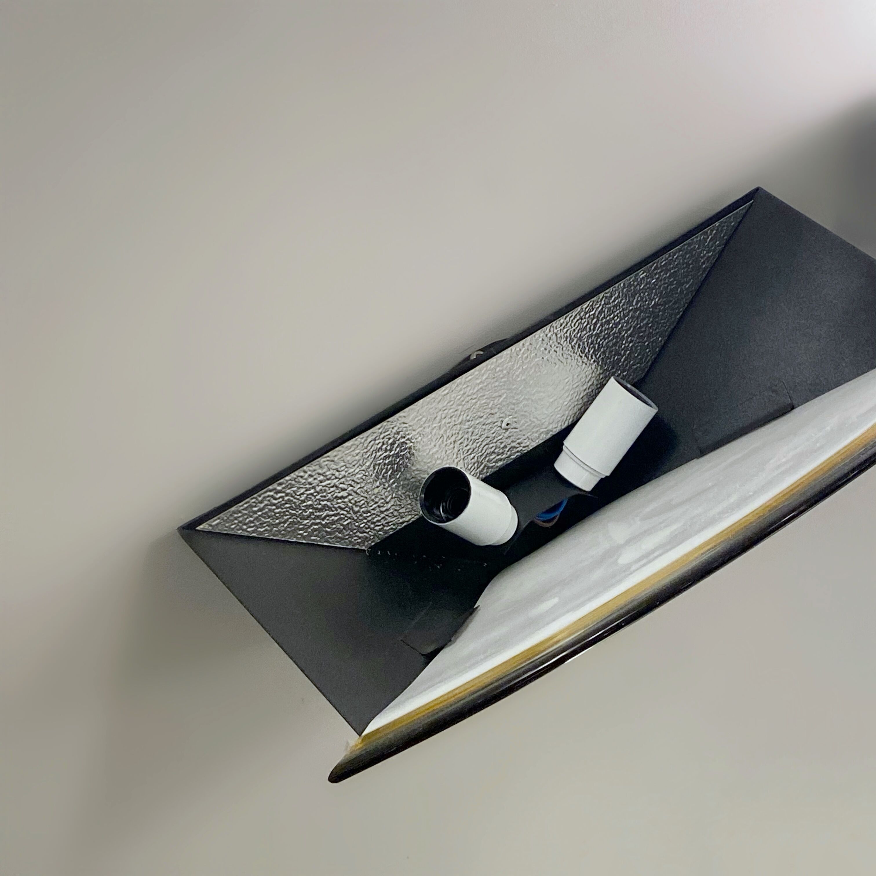 Pair of 1980's Murano sconces