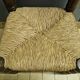 Charles Dudouyt (1885-1946) - Low chair in turned wood and straw - 1940