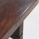 Antique Handcarved Solid Tropical Wooden Dining Table 1920s