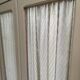 Showcase library cabinet linen patina gustavien shabby