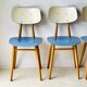 Chaises de salle à manger vintage de Ton, 1960'