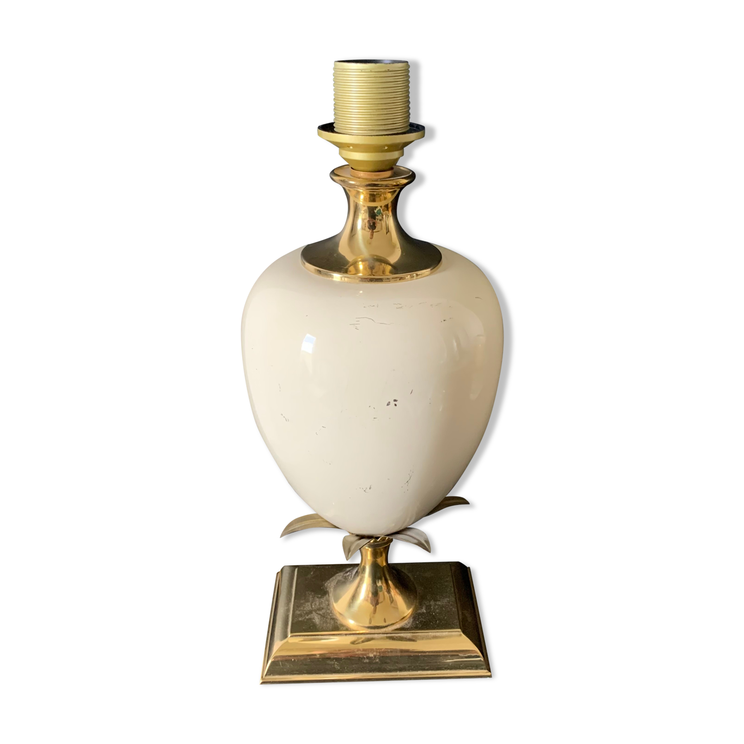 Lampe lle dauphin beige