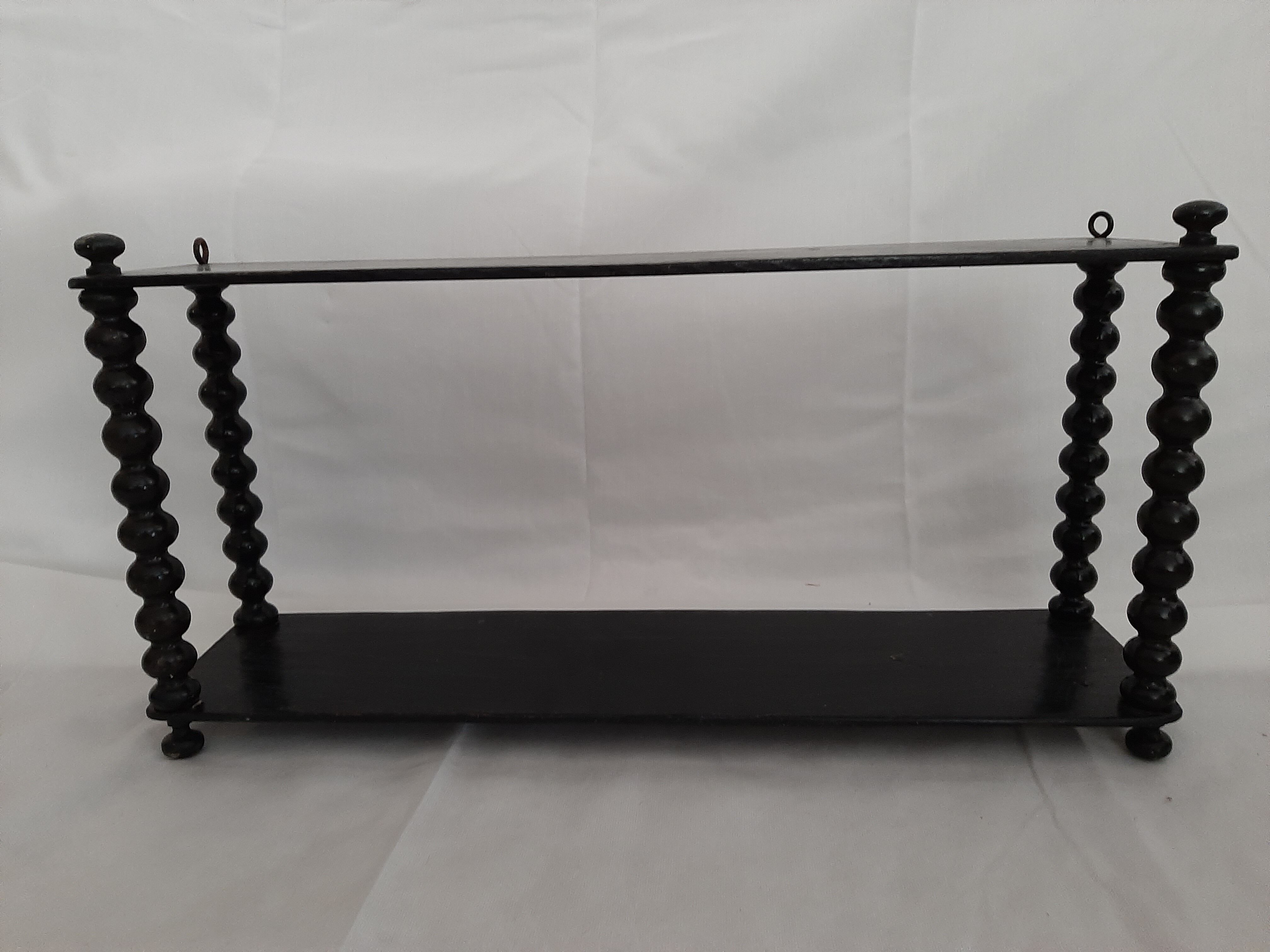 Pair of wall shelves Napoleon III - 19th - Feet turned