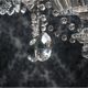 Murano crystal chandelier, Italy, mid 20th century