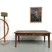Table de ferme en chêne massif, années 30