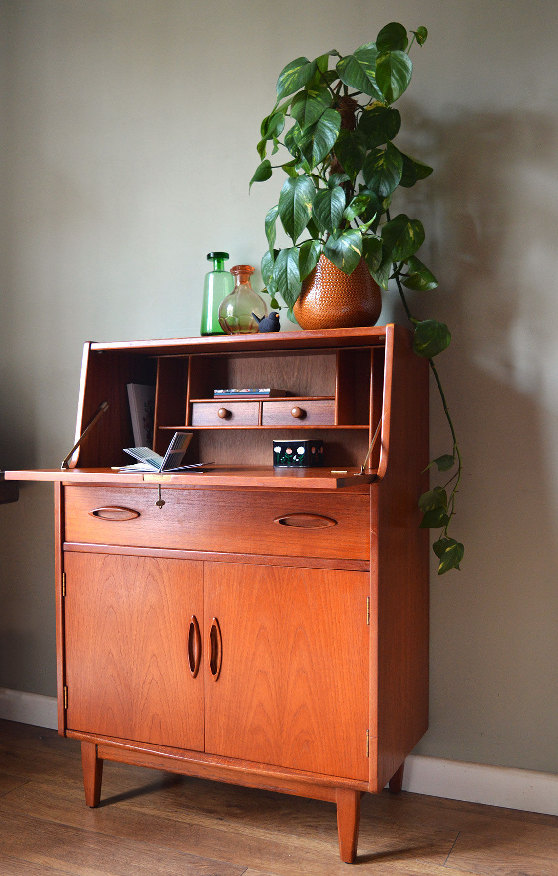 Jentique Teak Secretary