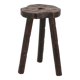 Tabouret tripode en bois, années 50