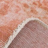 Salmon & Peach Turkish Vintage Rug, 167x286Cm