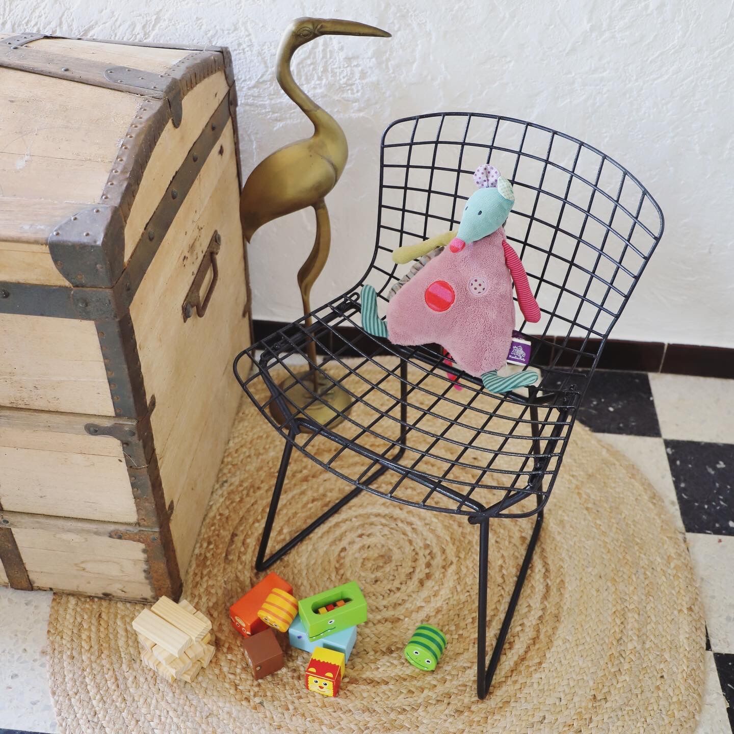 Harry Bertoia Wire Child Chair for Knoll