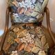 8 chairs and 1 Louis XIII style armchair handmade.