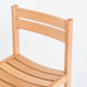 Solid beech chair designed by André Sornay - France, 1960s