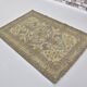 Tapis anatolien à décor géométriques verts