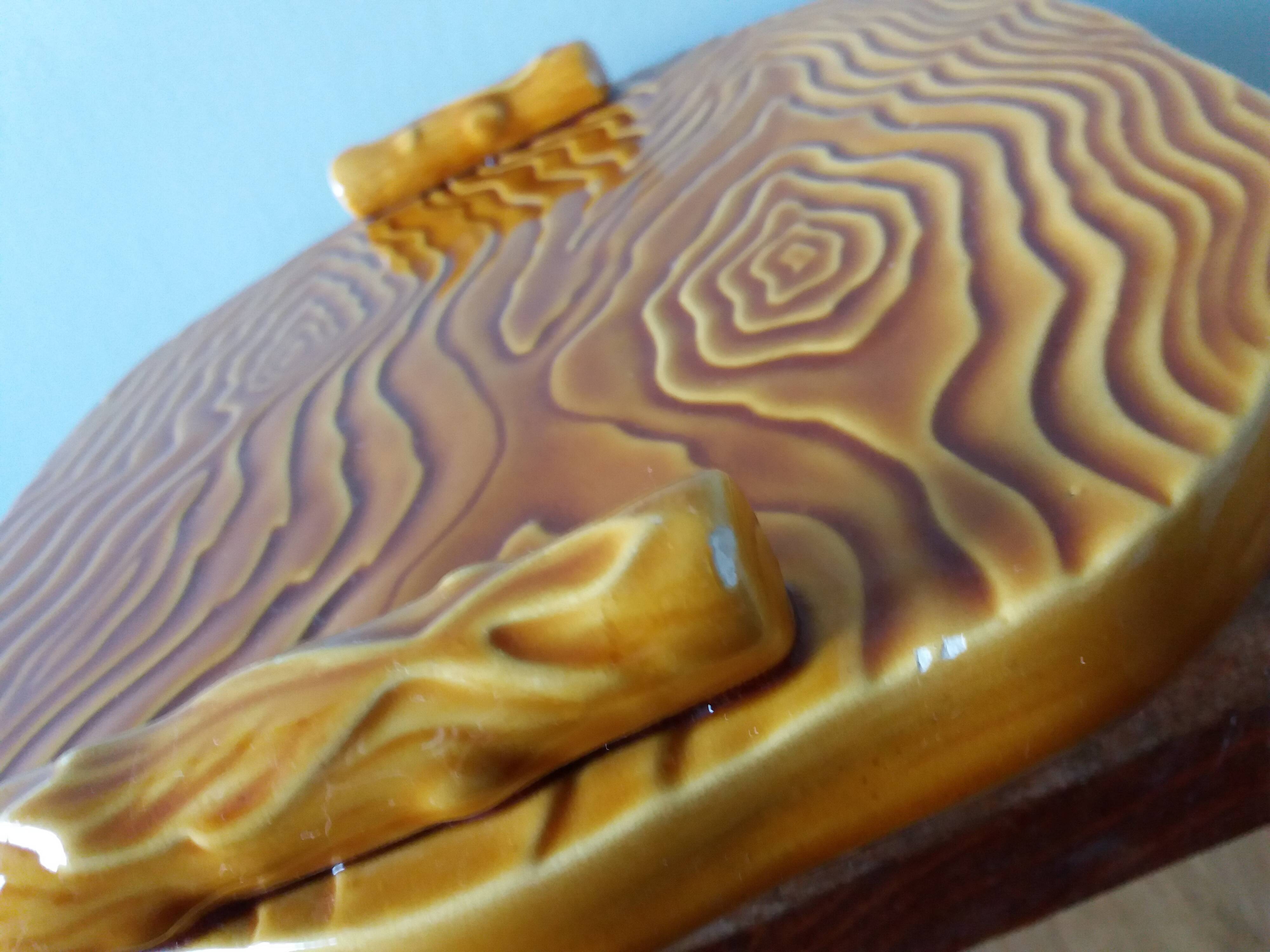 Noblaceram Limoges wood-effect slip cheese board