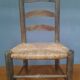 Chaise  d enfant  paillee