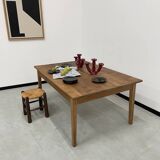 Pine farm table 160 x 110 cm
