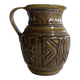 Italian Glazed Ceramic Vase – Sgraffito Engraving