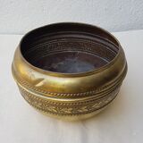 Brass pot cover