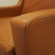 Orange armchair, Danish design, 1970s, made in Denmark