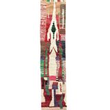 Moroccan Boujad hallway rug 75x400 cm