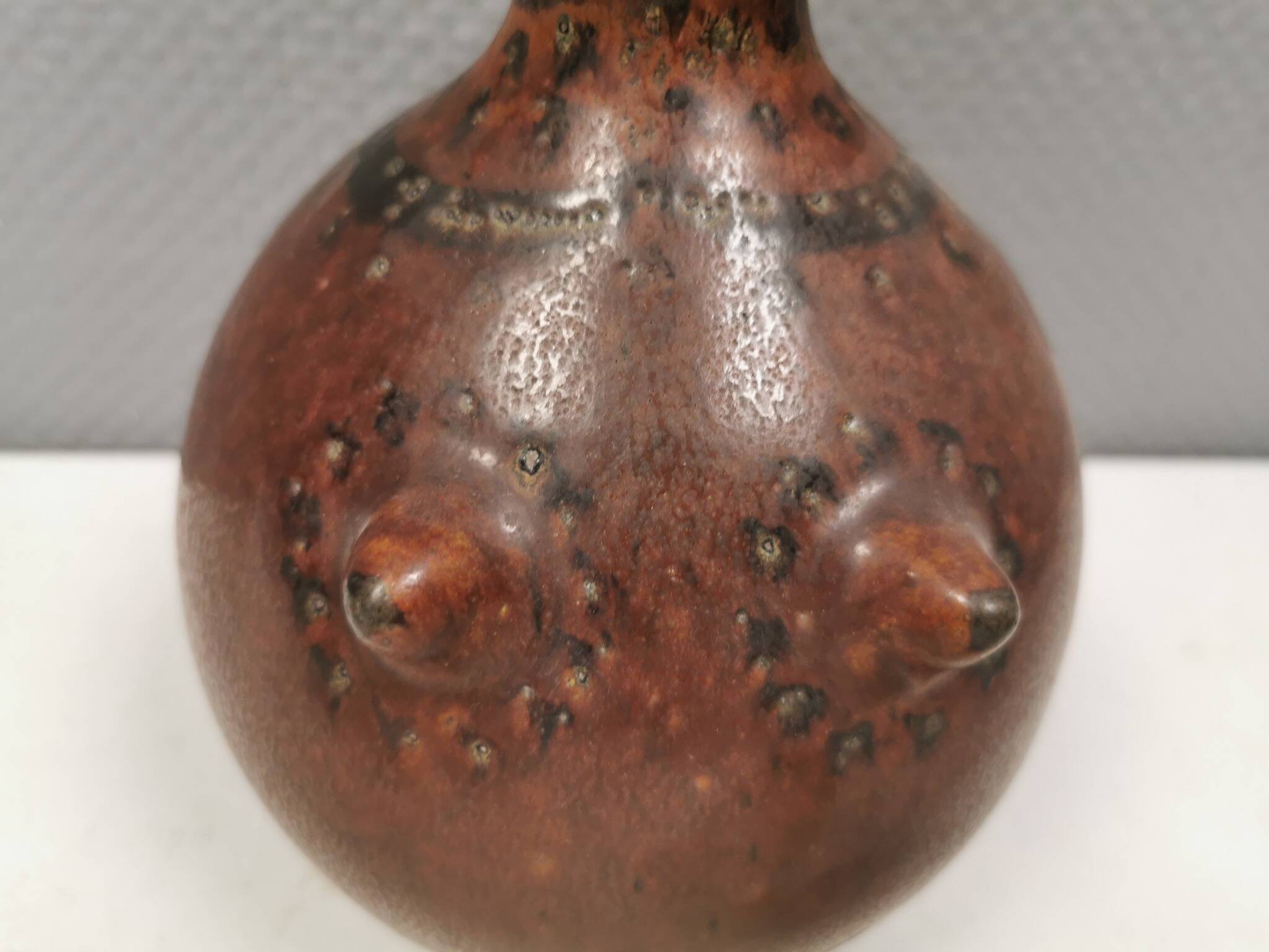 Large and absolutely fantastic ceramic jug/vase, Denmark 1970s