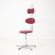 Chaise pivotante réglable en hauteur années 1980, Tchécoslovaquie