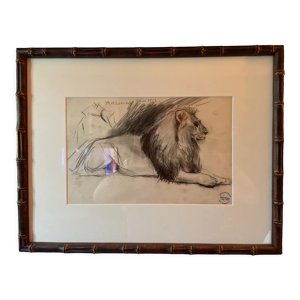 Lot de 2 Croquis de René Hérisson