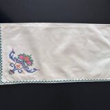 12 serviettes anciennes brodées main