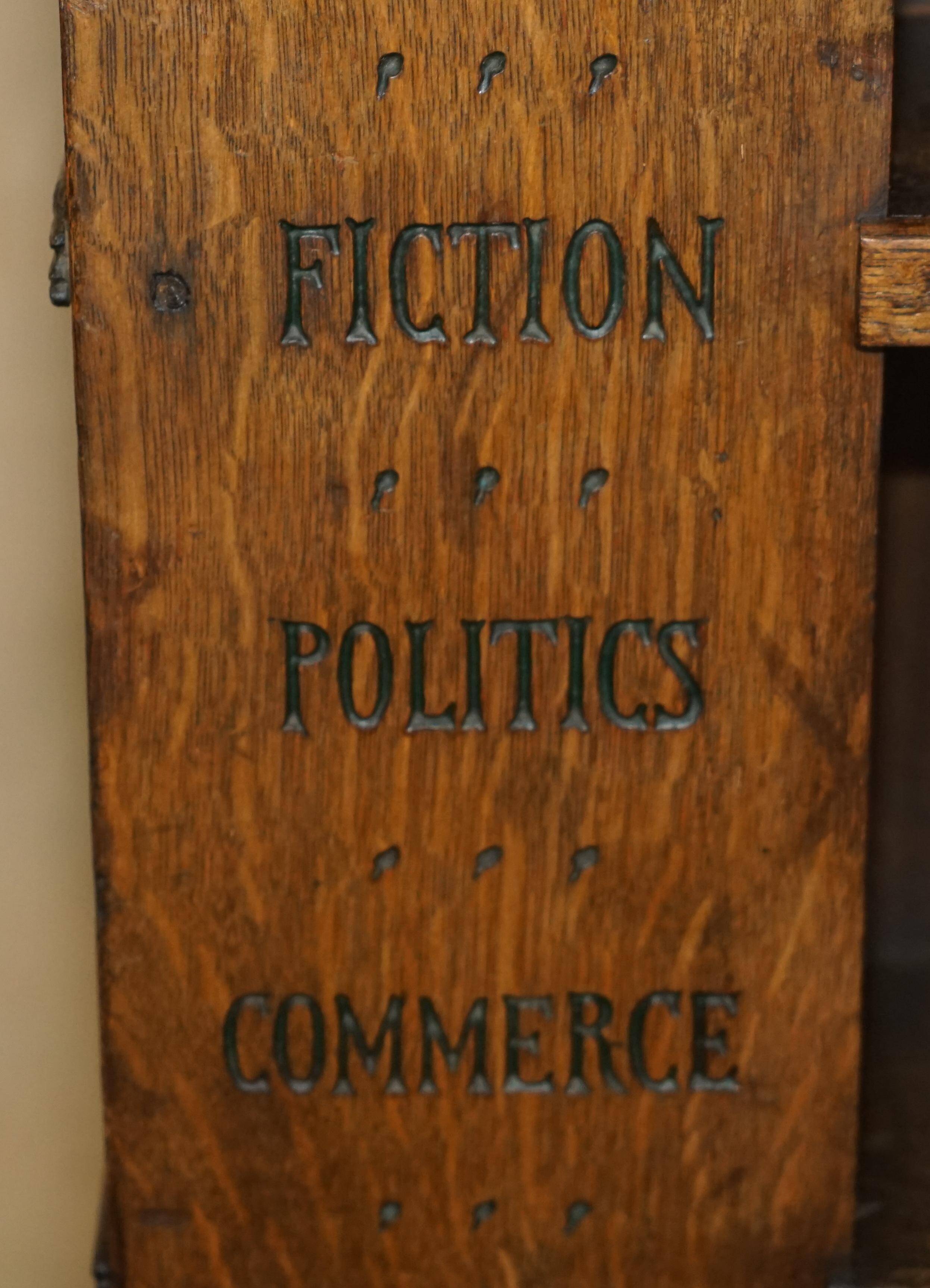 Antique rotating bookcase by Seymour Easton 1859-1916