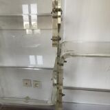 Plexiglas bookcase / storage 1970