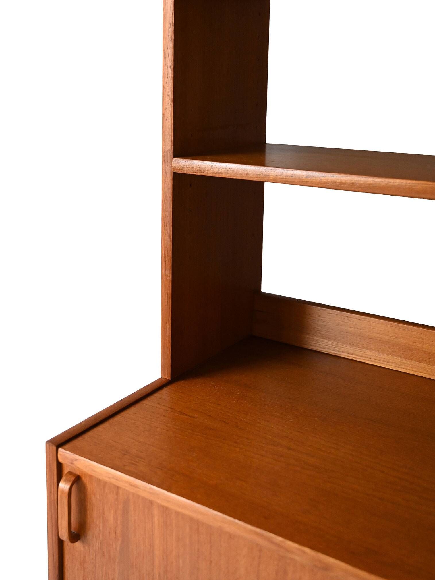 1960s Scandinavian Teak Bookcase by B. Fridhagen for Bodafors