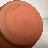 Small vase akru for klinker ceramics terracotta