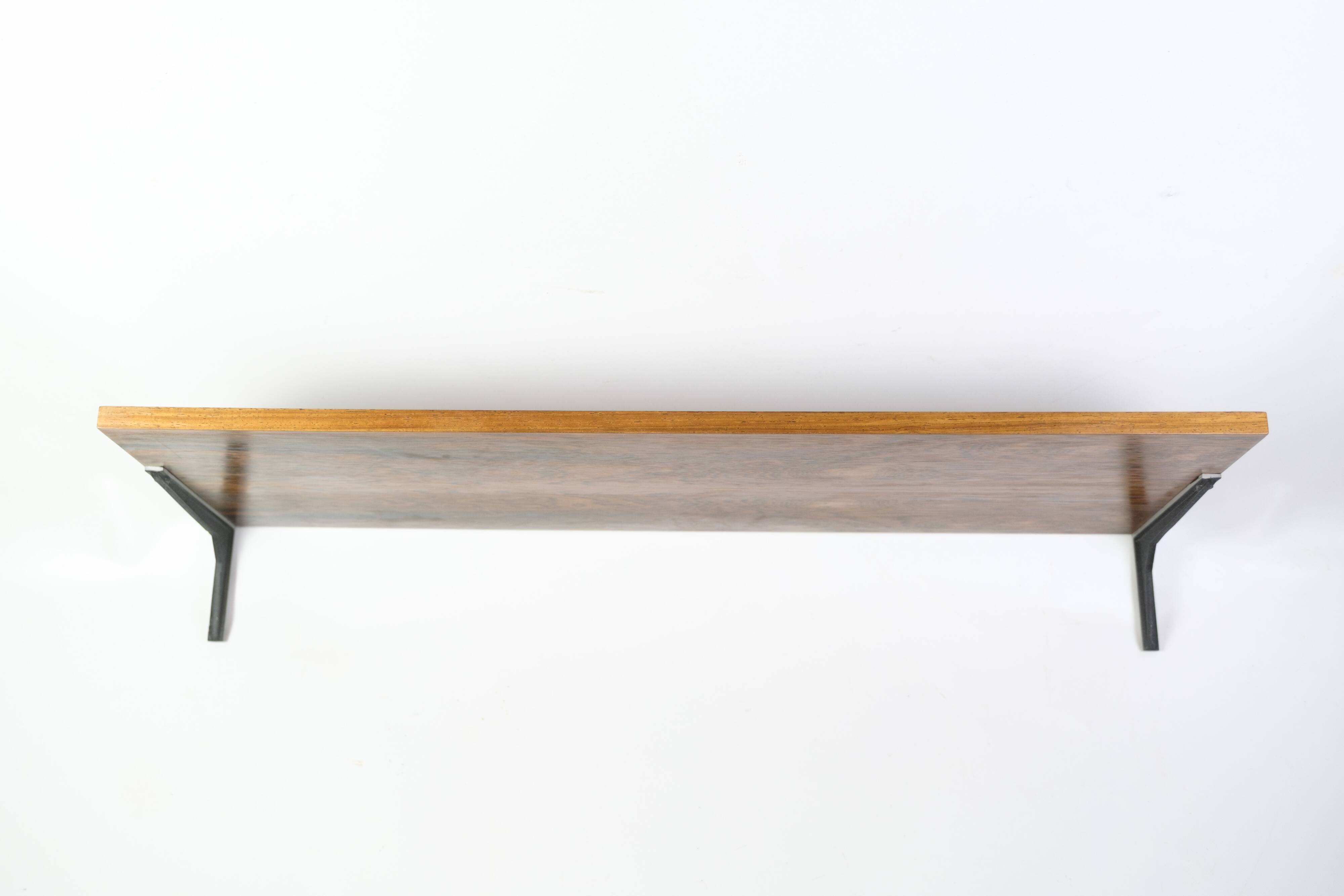 Shelf Made In Rosewood By Albert Hansen For Series Excellent From 1960s