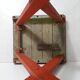 old folding wooden side table