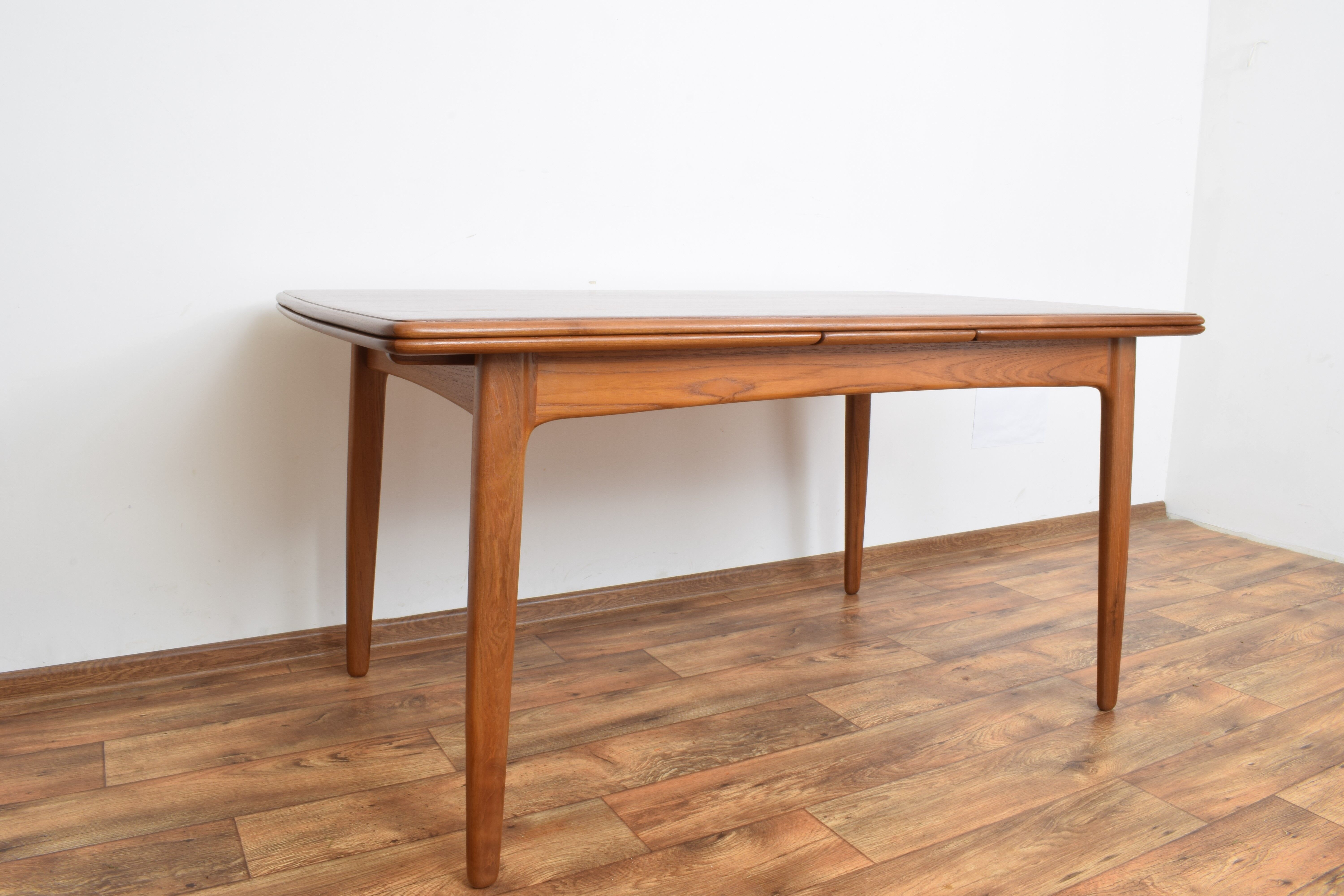 Mid-century danish teak dining table by Svend Åge Madsen for K. Knudsen, 1960s