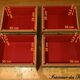 Fruitwood glass dressing table – 1950