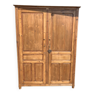 Large pine wardrobe