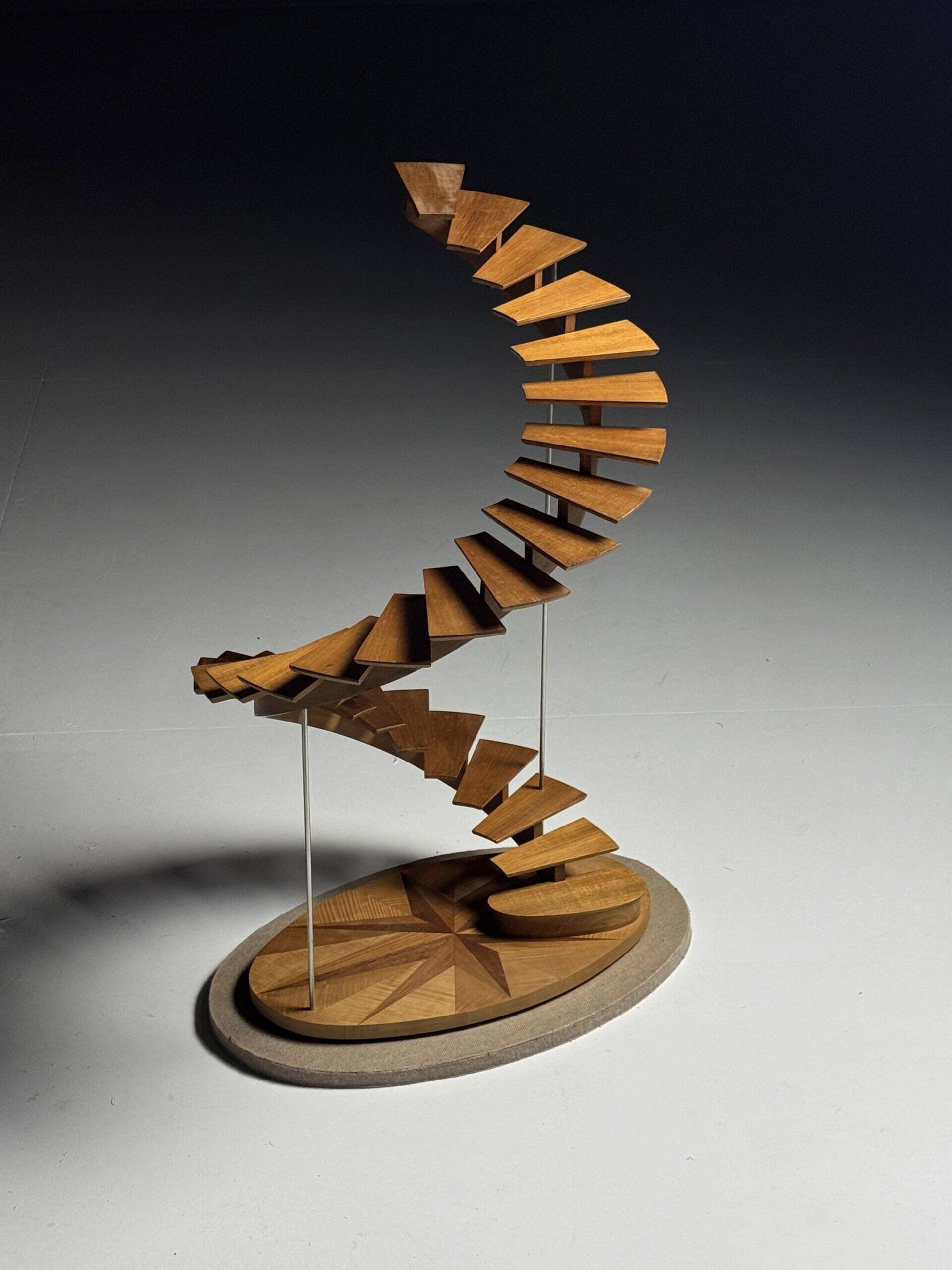 Staircase scale model vintage 90cm
