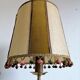 Lamp foot bronze tripod candle holder style