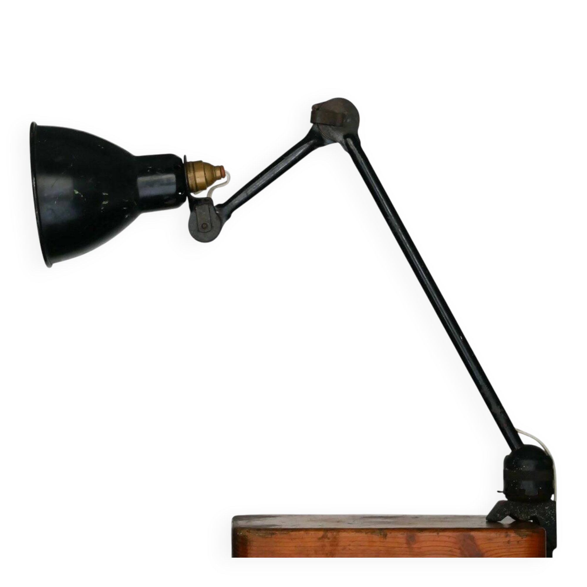 Industrial lamp no. 201 by Bernard-Albin Gras, France, 1930s