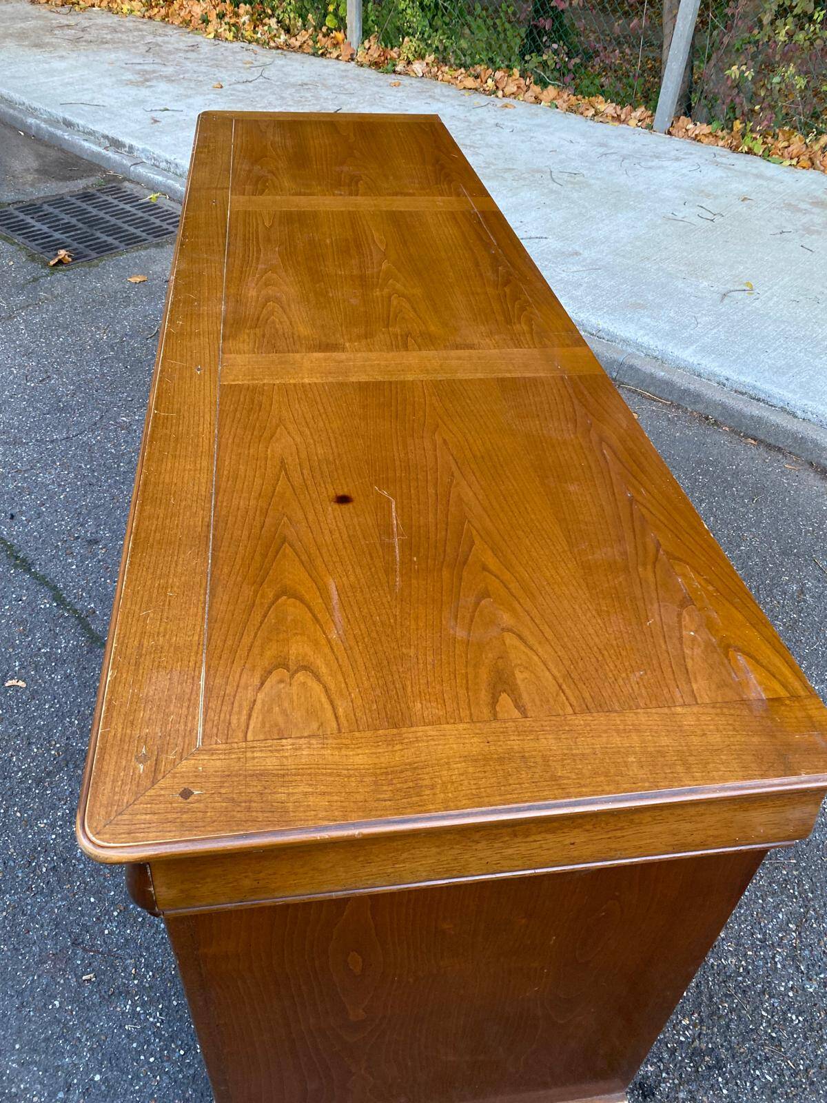 Louis Philippe style wooden sideboard from the 20th century, 190cm