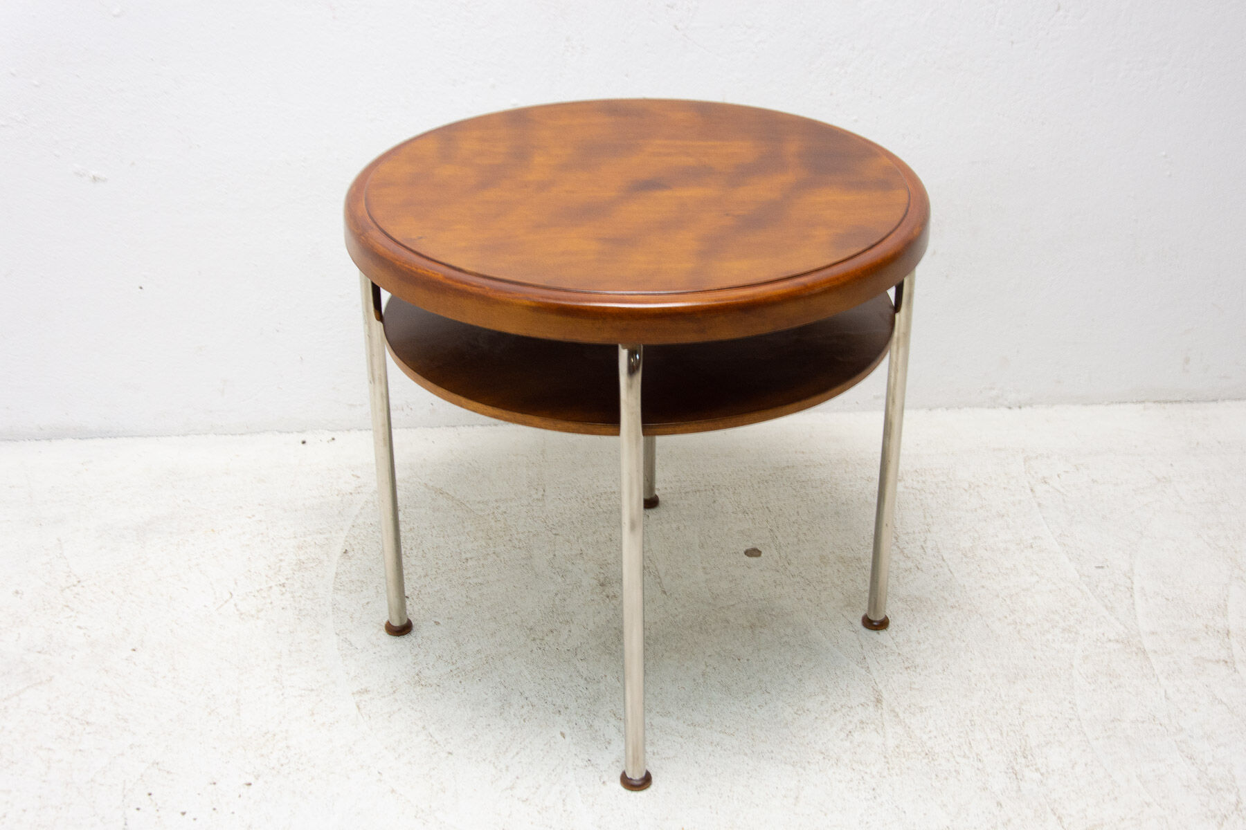 Fully restored Bauhaus coffee table by Robert Slezák, 1930s