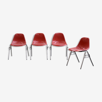 Serie de 4 chaises Eames - La Fonda